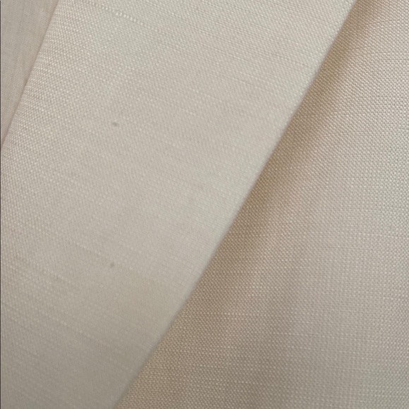 Oversized Cream Soft Linen Blend Long Blazer Dress NWOT Zara H&M Mango - Picture 10 of 14